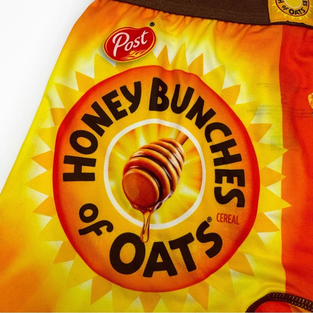 Post Honey Bunches of Oats Cereal Swag Boxer Briefs Mens Large Underwear Gift